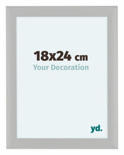 Como MDF Cadre Photo 36x48cm Blanc Grain de Bois De Face Mesure | Yourdecoration.fr