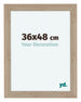 Como MDF Cadre Photo 36x48cm Chene Clair De Face Mesure | Yourdecoration.fr