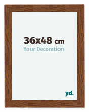 Como MDF Cadre Photo 36x48cm Chene Rustique De Face Mesure | Yourdecoration.fr