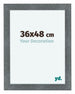 Como MDF Cadre Photo 36x48cm Fer Patine De Face Mesure | Yourdecoration.fr