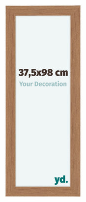 Como MDF Cadre Photo 37 5x98cm Noyer Clair De Face Mesure | Yourdecoration.fr