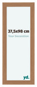Como MDF Cadre Photo 37 5x98cm Noyer Clair De Face Mesure | Yourdecoration.fr