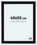 Como MDF Cadre Photo 40x55cm Noir Brillant De Face Mesure | Yourdecoration.fr