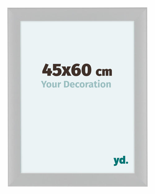 Como MDF Cadre Photo 45x60cm Blanc Brillant De Face Mesure | Yourdecoration.fr