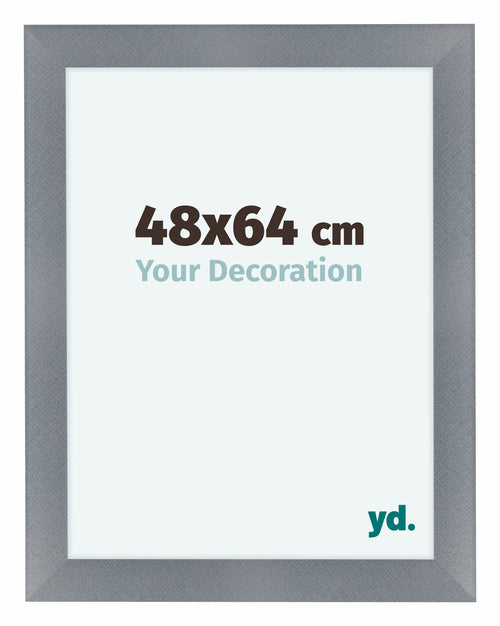 Como MDF Cadre Photo 48x64cm Aluminium Brosse De Face Mesure | Yourdecoration.fr