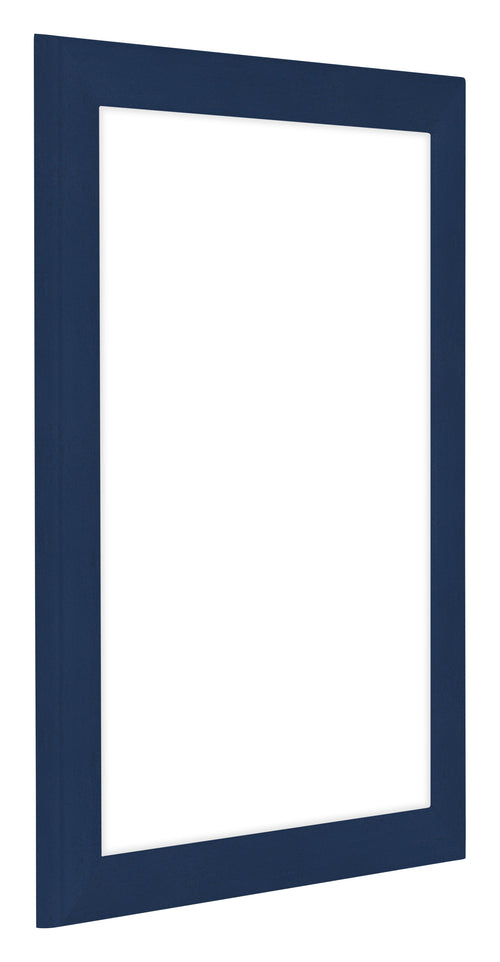 Como MDF Cadre Photo 48x64cm Bleu fonce patine De Face Oblique | Yourdecoration.fr