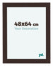 Como MDF Cadre Photo 48x64cm Chene Fonce De Face Mesure | Yourdecoration.fr