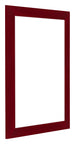 Como MDF Cadre Photo 48x64cm Vin Rouge Patine De Face Oblique | Yourdecoration.fr