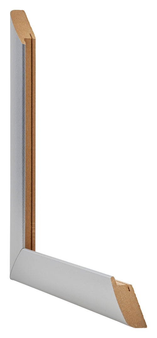 Como MDF Cadre Photo 48x67cm Aluminium Brosse Intersection | Yourdecoration.fr