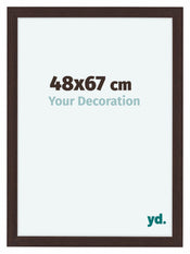 Como MDF Cadre Photo 48x67cm Chene Fonce De Face Mesure | Yourdecoration.fr