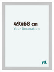 Como MDF Cadre Photo 49x68cm Blanc Brillant De Face Mesure | Yourdecoration.fr