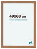 Como MDF Cadre Photo 49x68cm Noyer Clair De Face Mesure | Yourdecoration.fr