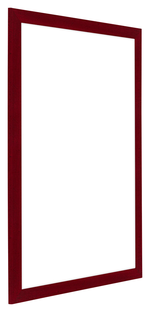 Como MDF Cadre Photo 49x68cm Vin Rouge Patine De Face Oblique | Yourdecoration.fr