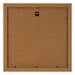 Como MDF Cadre Photo 55x55cm Blanc Grain de Bois Arriere | Yourdecoration.fr