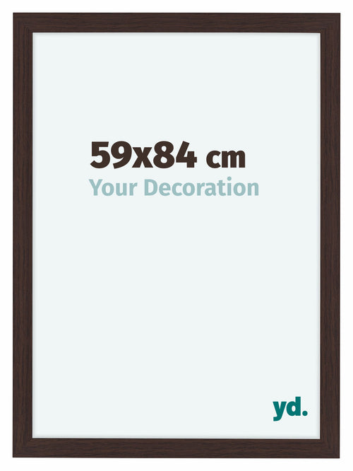 Como MDF Cadre Photo 59x84cm Chene Fonce De Face Mesure | Yourdecoration.fr