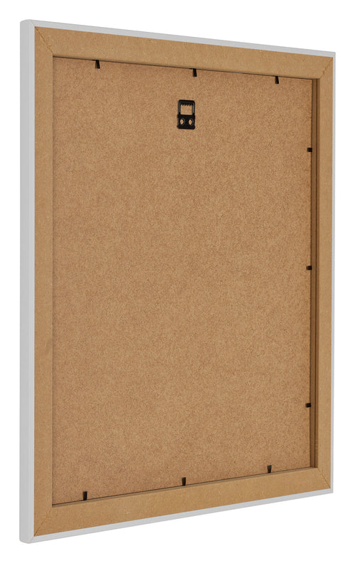 Como MDF Cadre Photo 60x60cm Blanc Brillant Arriere Oblique | Yourdecoration.fr