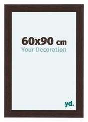 Como MDF Cadre Photo 60x90cm Chene Fonce De Face Mesure | Yourdecoration.fr