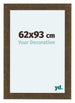 Como MDF Cadre Photo 62x93cm Or Antique De Face Mesure | Yourdecoration.fr