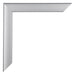 Como MDF Cadre Photo 67x98cm Argent Mat Coin | Yourdecoration.fr