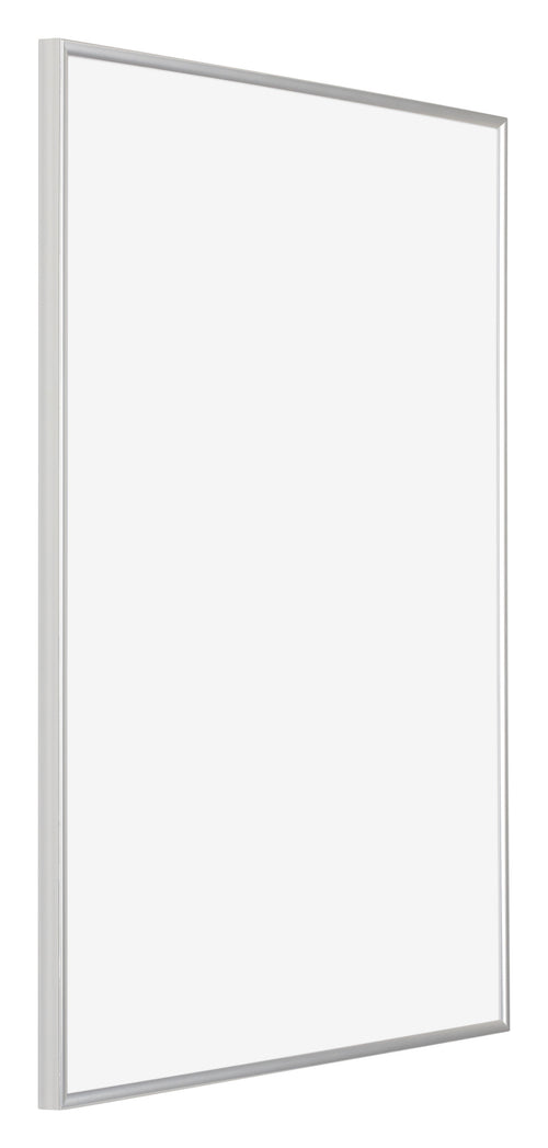 Evry Plastique Cadre Photo 18x24cm Argent De Face Oblique | Yourdecoration.fr