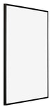 Evry Plastique Cadre Photo 18x24cm Noir Tres Brillant De Face Oblique | Yourdecoration.fr