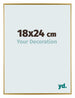 Evry Plastique Cadre Photo 18x24cm Or De Face Mesure | Yourdecoration.fr