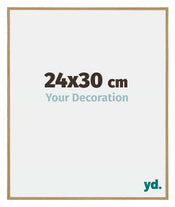 Evry Plastique Cadre Photo 24x30cm Hêtre Clairo De Face Mesure | Yourdecoration.fr