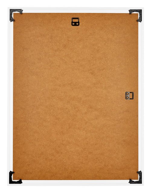 Evry Plastique Cadre Photo 24x32cm Blanc Brillant Arriere | Yourdecoration.fr