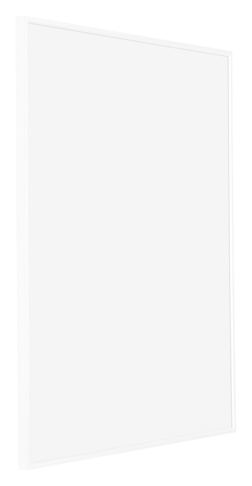 Evry Plastique Cadre Photo 28x35cm Blanc Brillant De Face Oblique | Yourdecoration.fr
