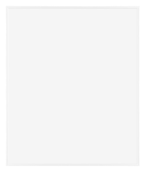 Evry Plastique Cadre Photo 28x35cm Blanc Brillant De Face | Yourdecoration.fr