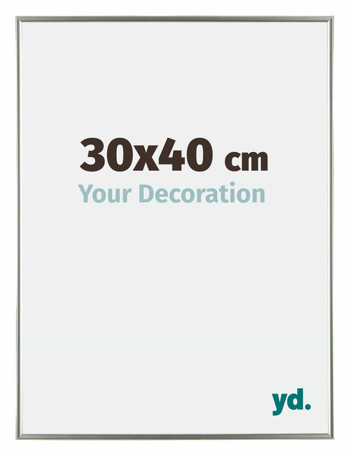 Evry Plastique Cadre Photo 30x40cm Champagne De Face Mesure | Yourdecoration.fr