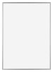 Evry Plastique Cadre Photo 30x42cm Argent De Face | Yourdecoration.fr