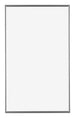 Evry Plastique Cadre Photo 30x50cm Argent De Face | Yourdecoration.fr