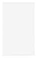 Evry Plastique Cadre Photo 30x50cm Blanc Brillant De Face | Yourdecoration.fr