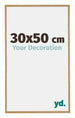 Evry Plastique Cadre Photo 30x50cm Hêtre Clairo De Face Mesure | Yourdecoration.fr