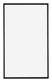 Evry Plastique Cadre Photo 30x50cm Noir Mat De Face | Yourdecoration.fr