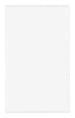 Evry Plastique Cadre Photo 33x48cm Blanc Brillant De Face | Yourdecoration.fr