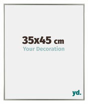 Evry Plastique Cadre Photo 35x45cm Champagne De Face Mesure | Yourdecoration.fr