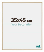 Evry Plastique Cadre Photo 35x45cm Hêtre Clairo De Face Mesure | Yourdecoration.fr