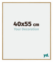 Evry Plastique Cadre Photo 40x55cm Hêtre Clairo De Face Mesure | Yourdecoration.fr