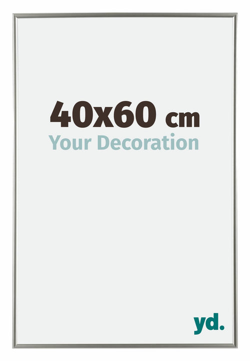 Evry Plastique Cadre Photo 40x60cm Champagne De Face Mesure | Yourdecoration.fr