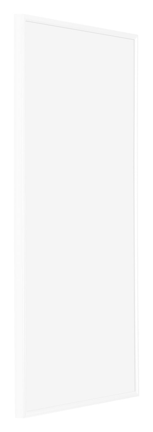 Evry Plastique Cadre Photo 40x70cm Blanc Brillant De Face Oblique | Yourdecoration.fr