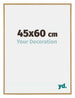 Evry Plastique Cadre Photo 45x60cm Hêtre Clairo De Face Mesure | Yourdecoration.fr