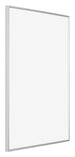 Evry Plastique Cadre Photo 46x61cm Argent De Face Oblique | Yourdecoration.fr