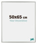Evry Plastique Cadre Photo 50x65cm Champagne De Face Mesure | Yourdecoration.fr