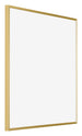 Evry Plastique Cadre Photo 55x55cm Or De Face Oblique | Yourdecoration.fr