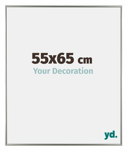 Evry Plastique Cadre Photo 55x65cm Champagne De Face Mesure | Yourdecoration.fr