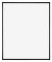 Evry Plastique Cadre Photo 55x65cm Noir Tres Brillant De Face | Yourdecoration.fr