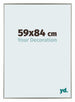 Evry Plastique Cadre Photo 59x84cm Champagne De Face Mesure | Yourdecoration.fr