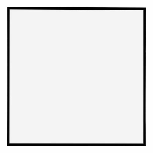 Evry Plastique Cadre Photo 60x60cm Noir Mat De Face | Yourdecoration.fr